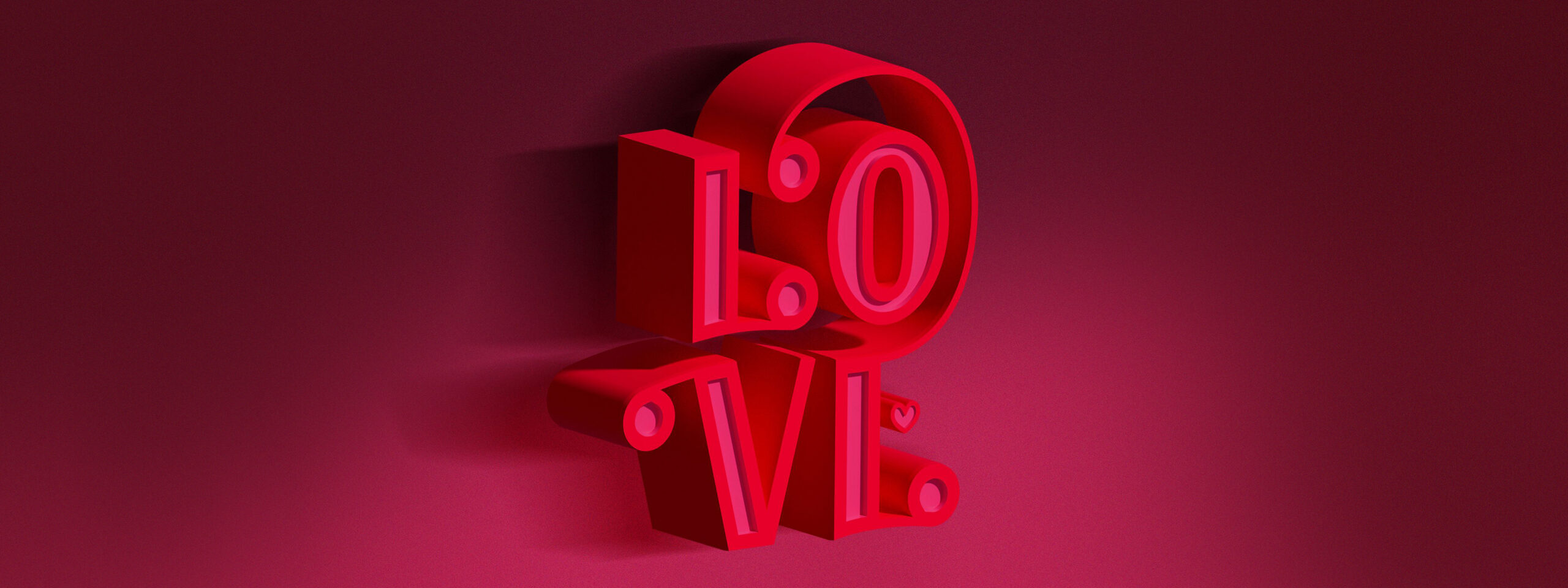Imagem de apresentação do Projeto Love 3D.