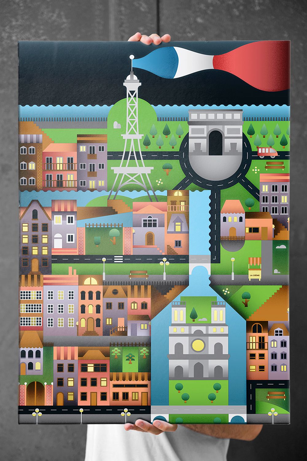 Poster ilustrativo do projeto Paris.