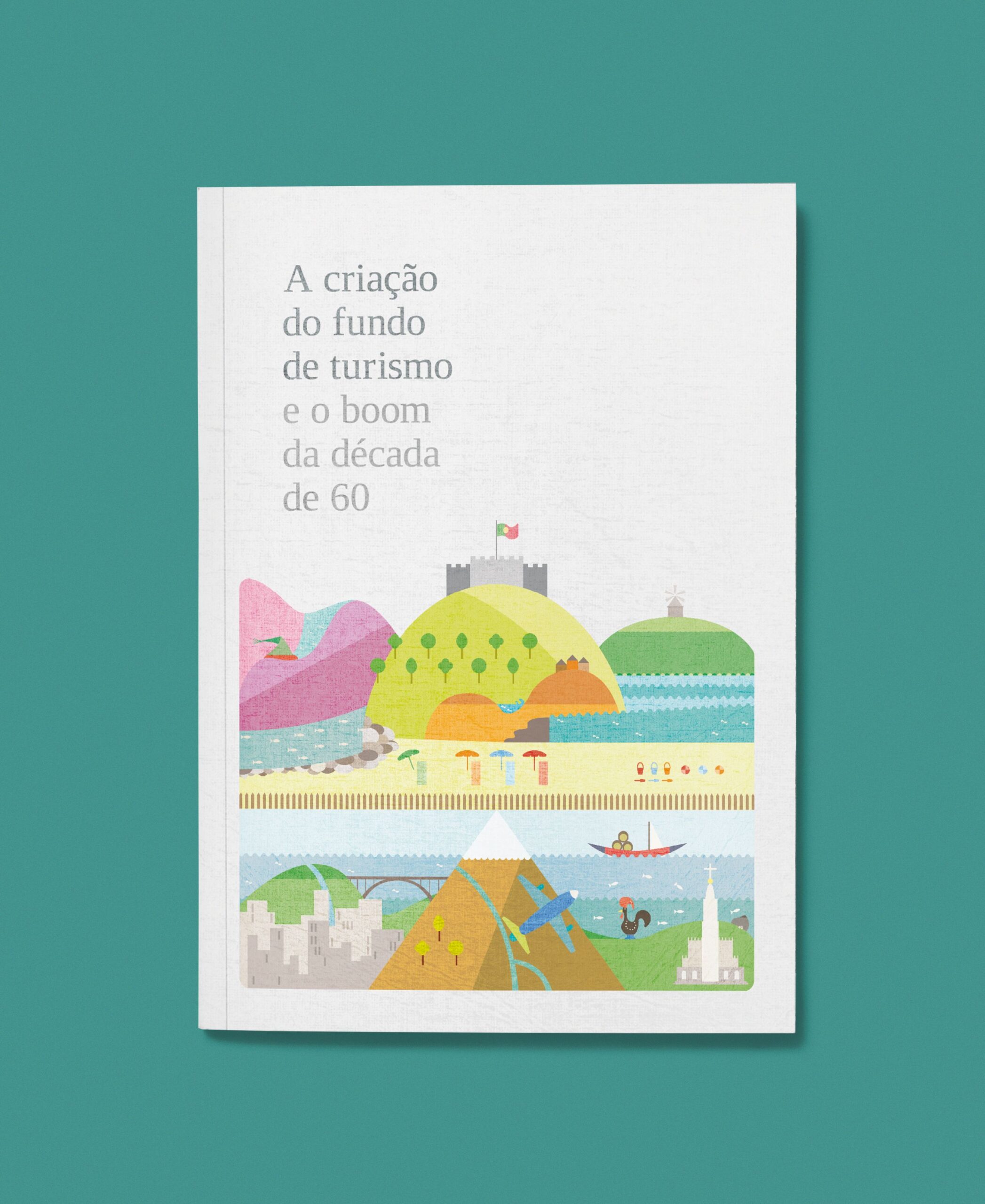 Capa do projeto revista sobre Turismo.