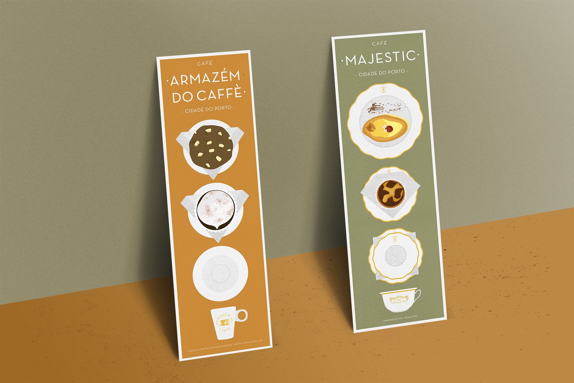 Imagem de apresentação do Projeto Cafés do Porto.