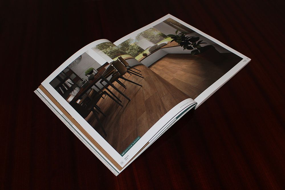 Interior do Projeto Catálogo Wood Effect.