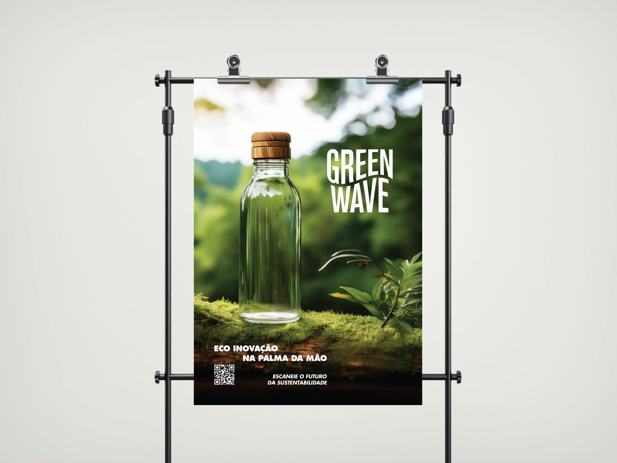 Poster da marca Green Wave.