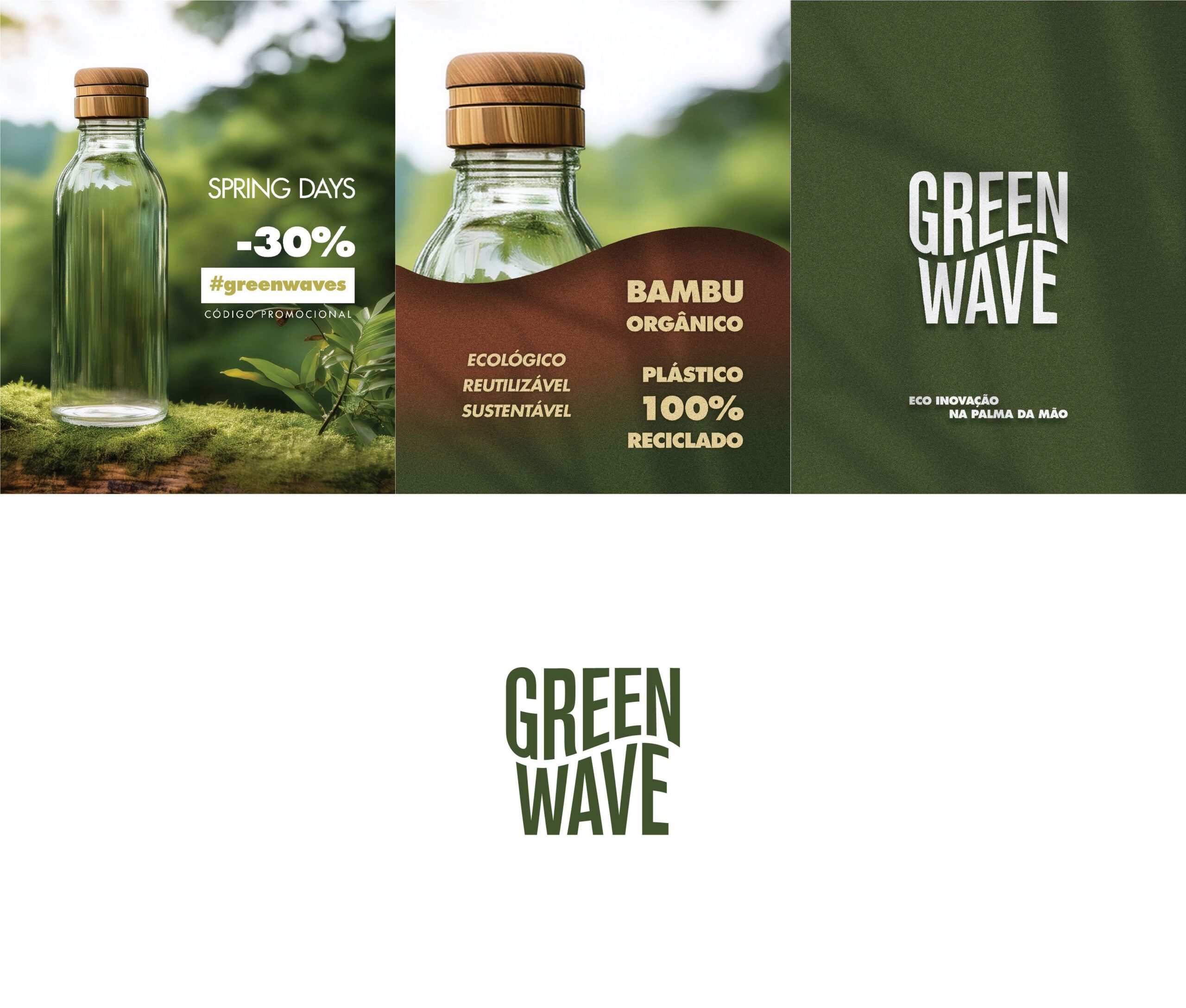 Outras comunicações da marca Green Wave.
