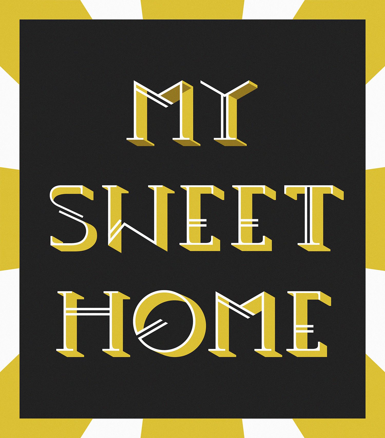 Ilustração My Sweet Home.
